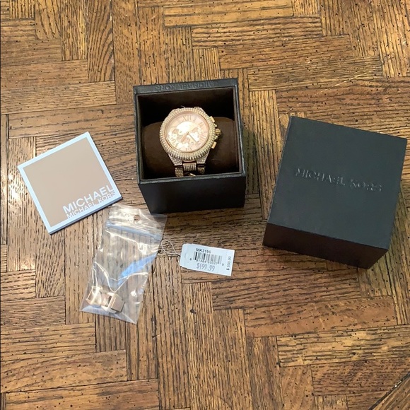 {Michael Kors}MK3196 Camille RoseGold Plated Watch - Picture 3 of 8